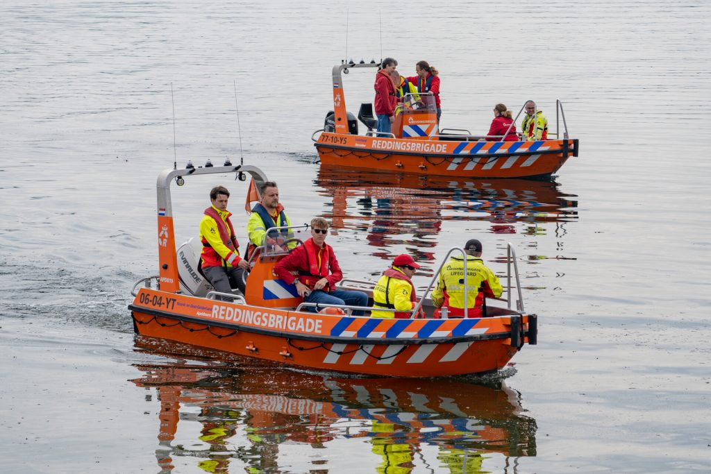 Reddingsbrigade Apeldoorn in RVR-oefening
